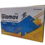 GLOMOV 500/20MG TABLET