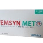 EMSYN MET 5/1000MG TABLET