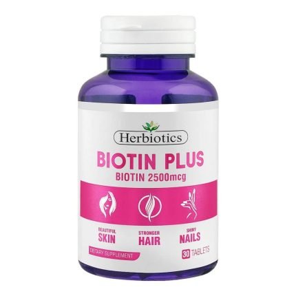 HERBIOTICS BIOTIN PLUS 2500MCG