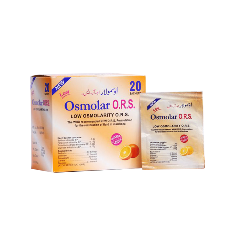 Osmolar O.R.S Sachets (Orange)