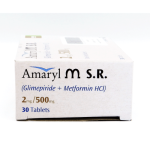 Amaryl-M Sr 2Mg/500Mg Tab