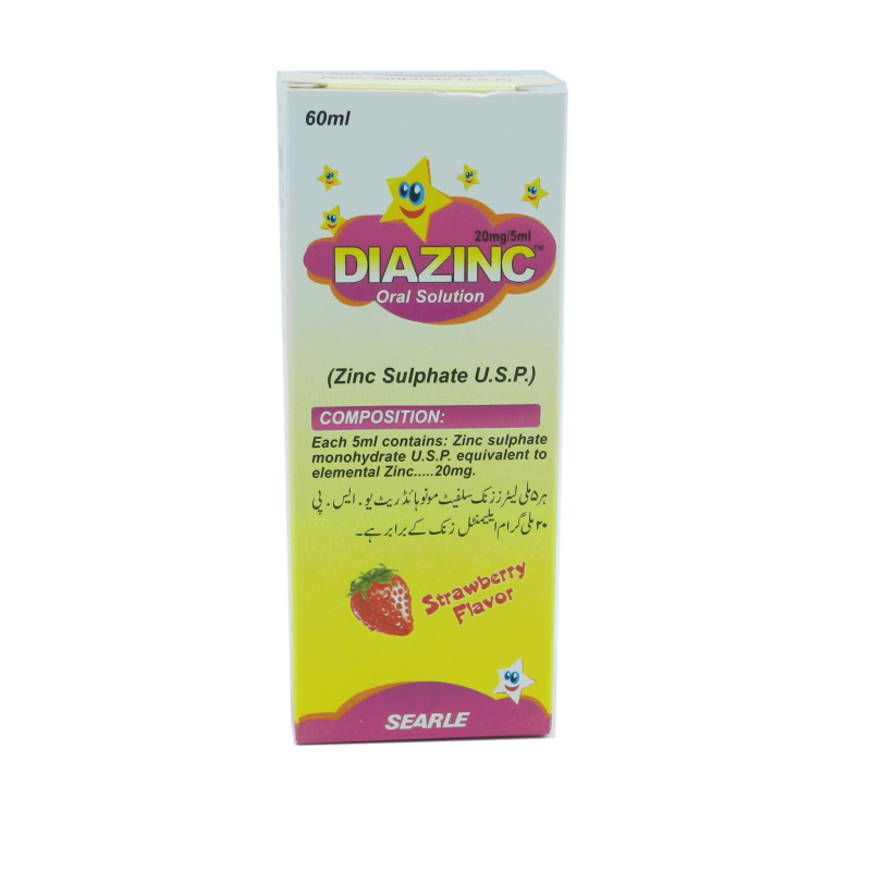 Diazinc 60ml syrup
