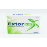 Extor  5/160 Mg Tablets