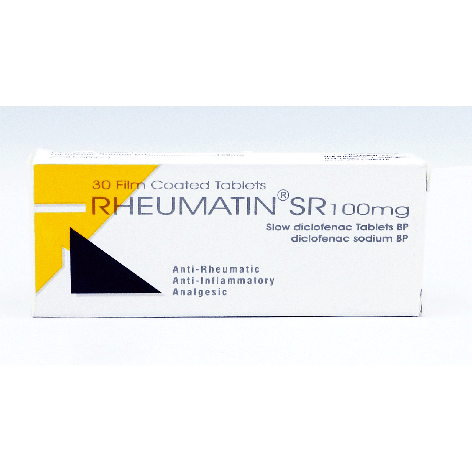 25933RHEUMATIN-SR-TAB-100MG-30S.png Rheumatin Tablets Sr 100Mg - Image 1