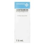 Gentamicin Eye Drop Ear Drops 0.3%  7.5Ml