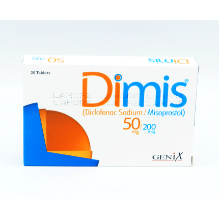 Dimis Tablets  50/200Mcg 20S
