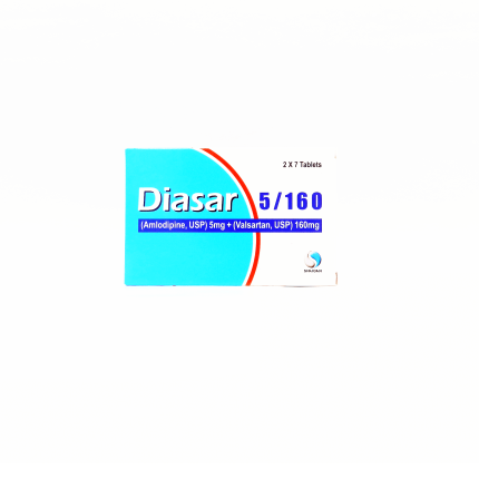 Diasar 5/160Mg Tablets
