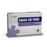 Admit 50/1000mg Tablet