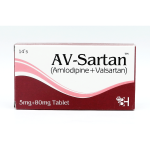 Av Sartan 5/80Mg Tablets