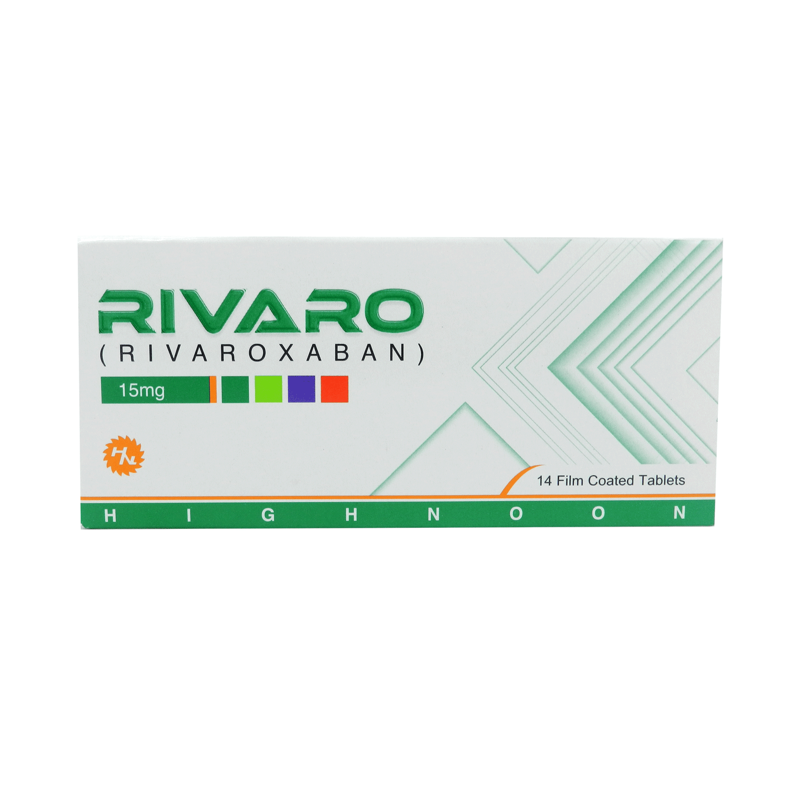 36448Rivaro-tab-15mg-14s.png Rivaro 15mg Tablet - Image 1