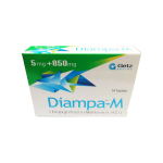 Diampa M 5/850Mg Tablets