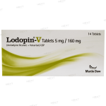 Lodopin V 5/160mg Tablet