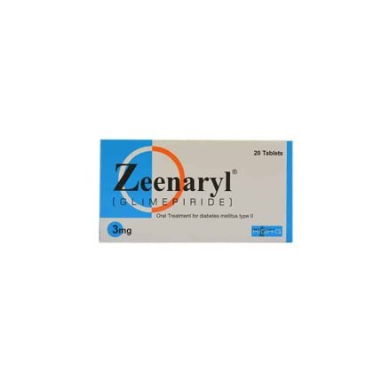 Zeenaryl 3Mg Tablets 20S