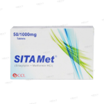 Sitapin Met 50/1000mg Tablet