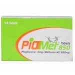 Piomet 850mg Tablet