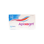 APIXAGET 2.5MG TABLET