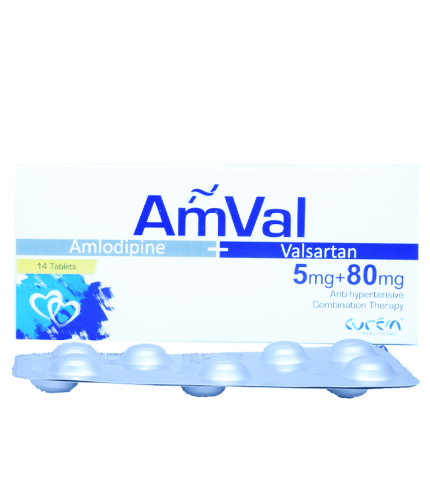 Amval 5/80mg Tablet
