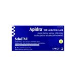 APIDRA INJECTION OPTISET 100 I.U/3ML