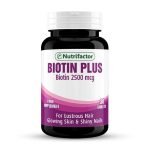 NUTRI BIOTIN PLUS 2500MCG 60S