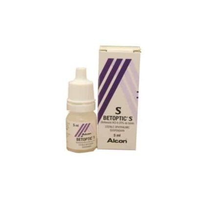 Betoptic S Eye Drops 5Ml