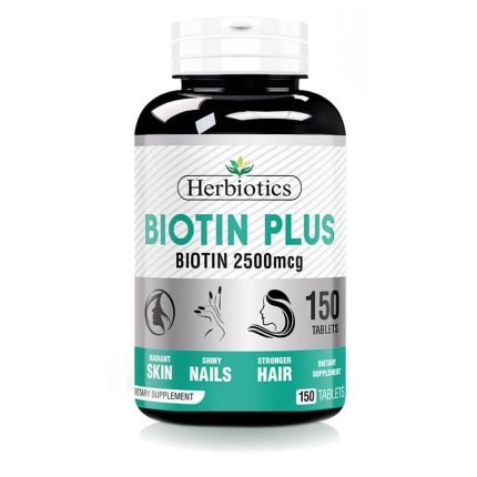 HERBIOTICS BIOTIN PLUS 2500MCG