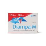 DIAMPA-M 12.5MG+850MG TABLET