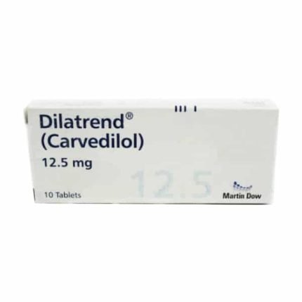 Dilatrend 12.5mg Tablet