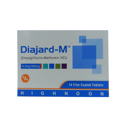 DIAJARD M 12.5/500MG TABLET