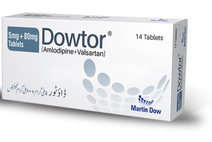 DOWTOR 5/80MG TABLET
