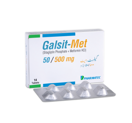 Galsit Met 50/500mg Tablet