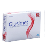 Glusimet 50/500Mg Tablet