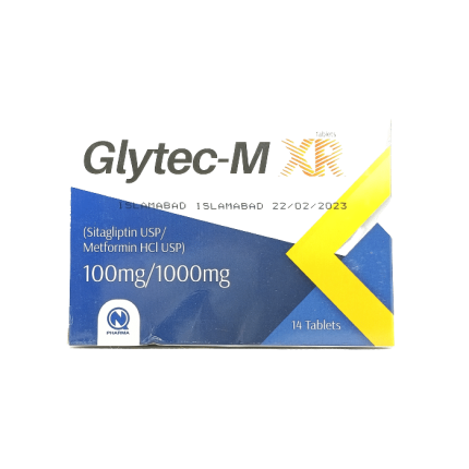 Glytec Mxr 100/1000mg Tablet