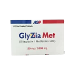 Glyzia Met 50/1000mg Tablet
