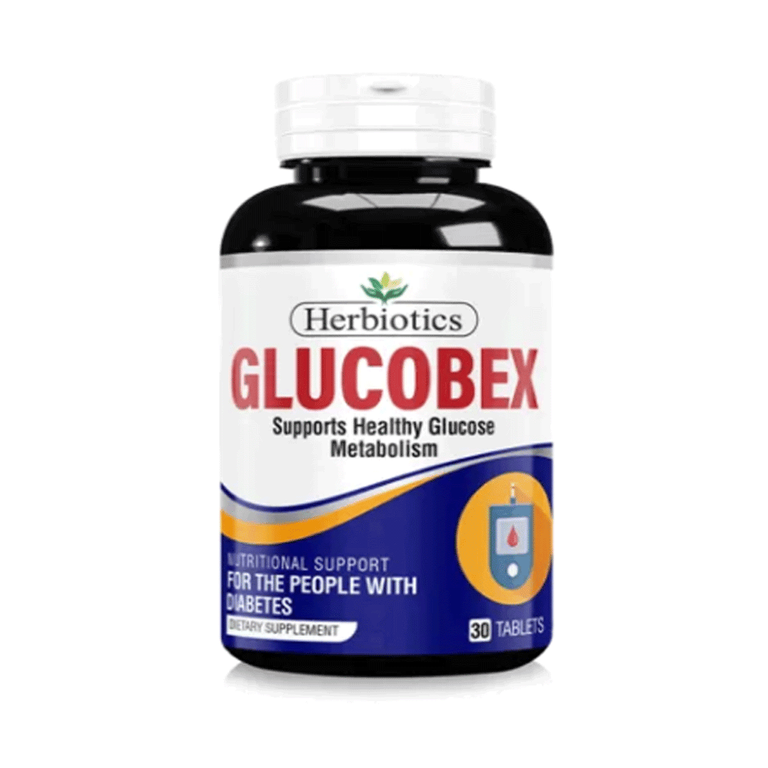 HERBIOTICS-GLUCOBEX-30S.png Herbiotics Glucobex Tablet - Image 1
