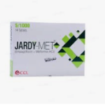Jardy Met 5/1000mg Tablet