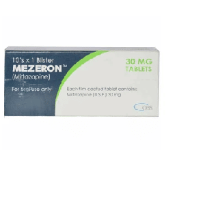 Mezeron 30Mg Tablets