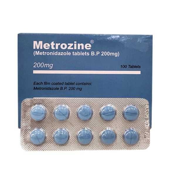 Metrozine-200mg-Tab_4_11zon.jpg Metrozine Tablets 200Mg - Image 1