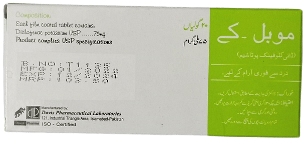 Mobil-K-back.png Mobil-K 75 Mg Tablets - Image 1