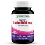 Nutrifactor Nutin Biotin 5000Mcg 30 Tablets