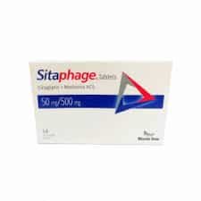 Sitaphage 50/500Mg Tablets 14S - medimart.pk