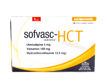 Sofvasc Hct 5/160/12.5mg Tablet