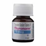 Thyronorm 75 Mcg Tablets