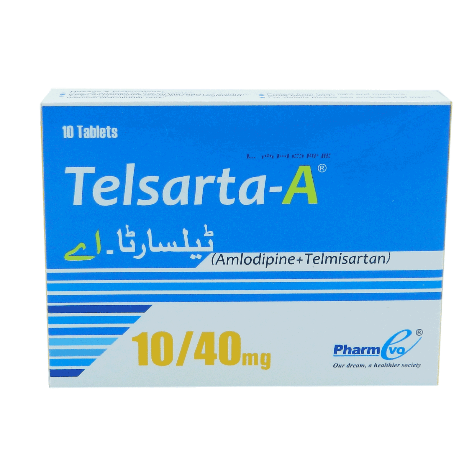 Telsarta-A-1040Mg-Tablets.png Telsarta-A 10/40mg Tablet - Image 1
