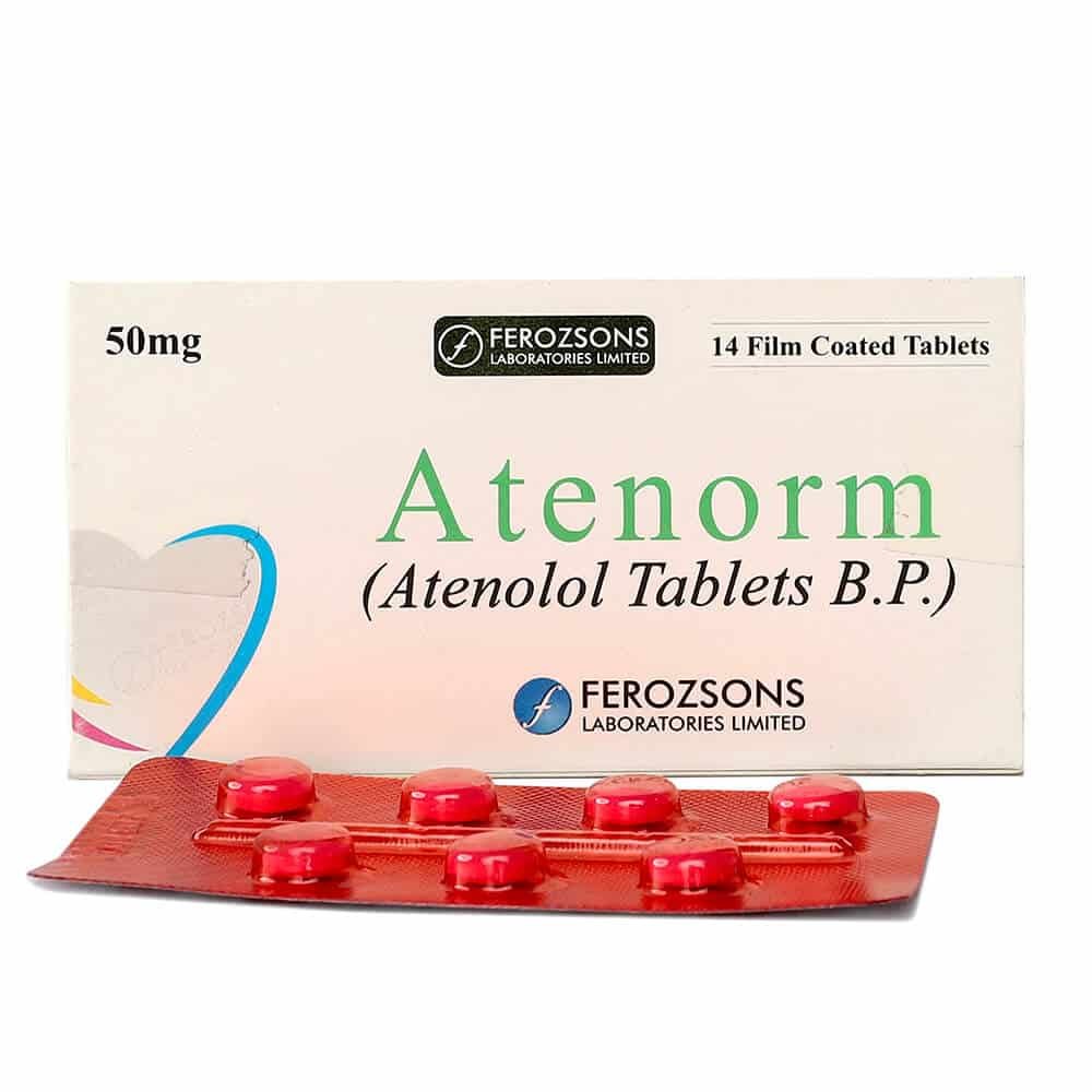 atenorm-50mg.jpg Atenorm 50mg Tablet - Image 1