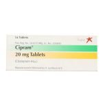 Cipram Tablets 20Mg