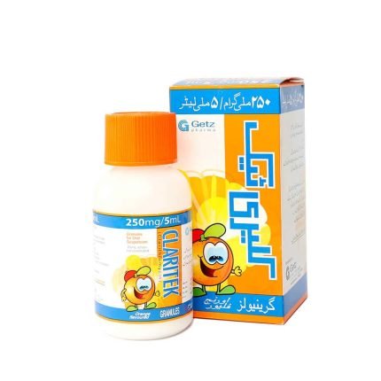 Claritek Syrup 250Mg/5Ml
