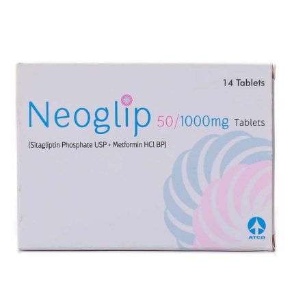 Neoglip Xr 50/1000Mg Tablets 14S