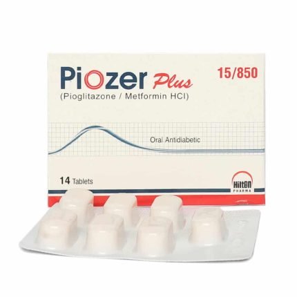 Piozer Plus 15/850Mg Tablets