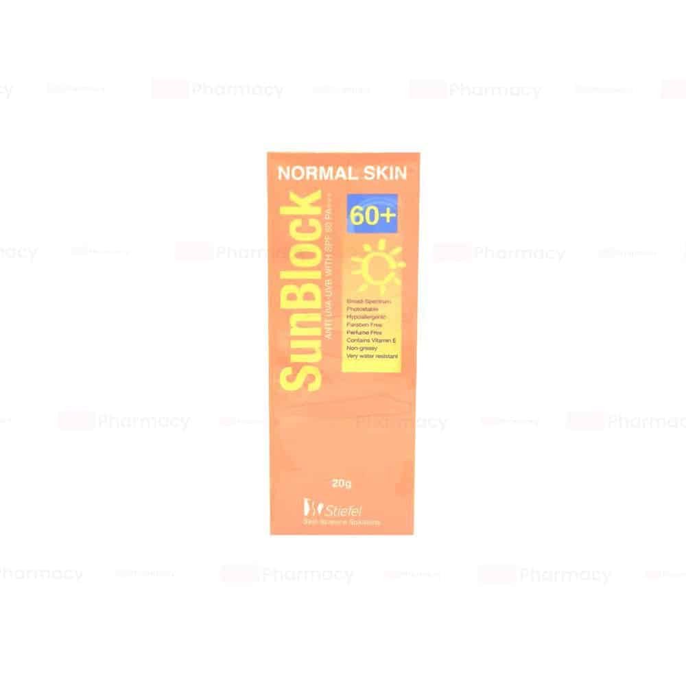 sunblock_normal_spf_60_-_20_gm_asli_1000x1000.jpg SunBlock Normal Skin 60+ - Image 1
