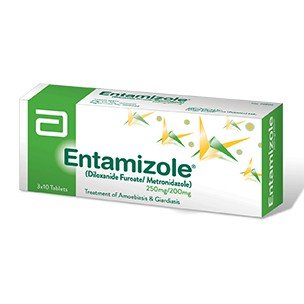 Entamizole Tablets .